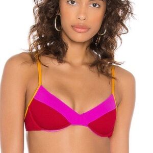 L*Space bikini M missy top and L whiplash bottom